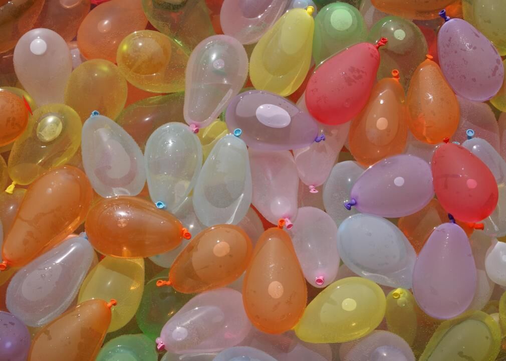 1957: Water balloons